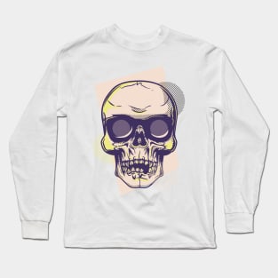 Mr Halloween Skull Long Sleeve T-Shirt